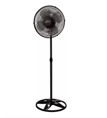 Ventilador coluna oscilante 50cm new premium 4 pás bivolt estrutura preta diâmetro 50cm